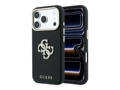 Guess Smooth & Big Strass Logo Case for iPhone 18 Pro Max / 17 Pro Max - Black Guess Smooth & Big Strass Logo Case for iPhone 18 Pro Max / 17 Pro Max - Black