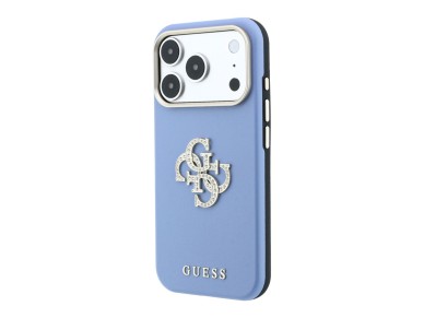 Funda Guess Smooth & Big Strass con logo para iPhone 18 Pro Max / 17 Pro Max - Azul Funda Guess Smooth & Big Strass con logo para iPhone 18 Pro Max / 17 Pro Max - Azul