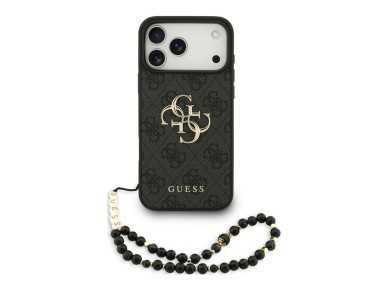 Correa Guess 4G Funda con logotipo clásico 4G para iPhone 18 Pro Max / 17 Pro Max - Negro Correa Guess 4G Funda con logotipo clásico 4G para iPhone 18 Pro Max / 17 Pro Max - Negro