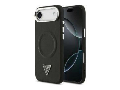 Guess Triangle Logo MagSafe Case for iPhone Air - Black Guess Triangle Logo MagSafe Case for iPhone Air - Black