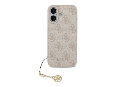 Capa MagSafe Guess 4G Charms Collection para iPhone 17 - Rosa Capa MagSafe Guess 4G Charms Collection para iPhone 17 - Rosa