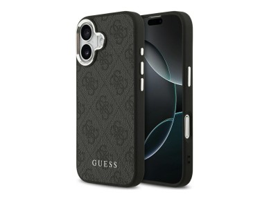 Guess 4G Classic Logo MagSafe case for iPhone 17 - black Guess 4G Classic Logo MagSafe case for iPhone 17 - black