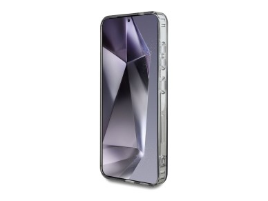 Funda Guess MagSafe negra con logotipo cl�sico estampado y diamantes de imitaci�n para Samsung Galax