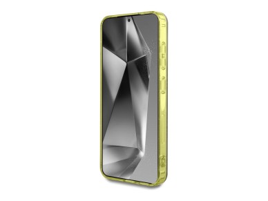 Funda Guess 4G con botones triangulares brillantes y MagSafe para Samsung Galaxy S25 (marrón) Funda Guess 4G con botones triangulares brillantes y MagSafe para Samsung Galaxy S25 (marrón)