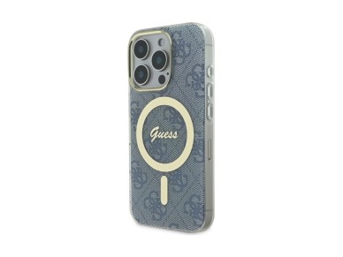 Funda Guess IML 4G MagSafe para iPhone 16 Pro Max - Azul Funda Guess IML 4G MagSafe para iPhone 16 Pro Max - Azul