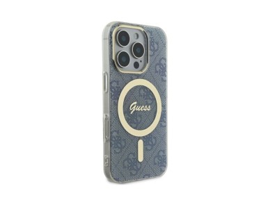 Funda Guess IML 4G MagSafe para iPhone 16 Pro Max - Azul Funda Guess IML 4G MagSafe para iPhone 16 Pro Max - Azul