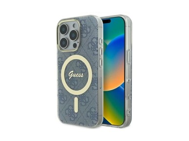 Guess IML 4G MagSafe iPhone 16 Pro Case - Blue Guess IML 4G MagSafe iPhone 16 Pro Case - Blue