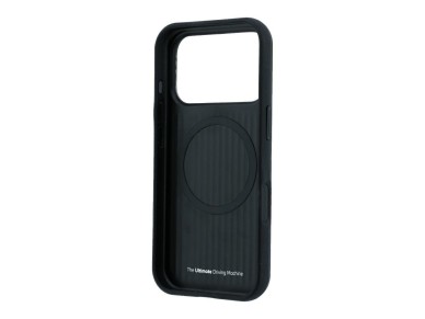 Capa MagSafe BMW M Blue Perfo com logótipo metálico para iPhone 18 Pro/17 Pro - Preta Capa MagSafe BMW M Blue Perfo com logótipo metálico para iPhone 18 Pro/17 Pro - Preta