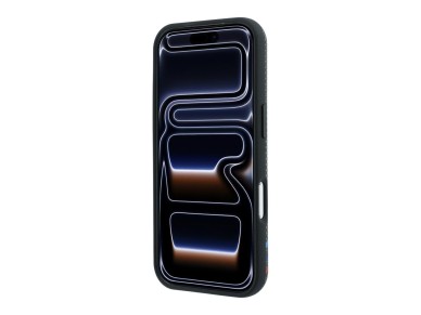 BMW M Quadrille Kevlar Print Tricolor Lines & Metal Logo MagSafe Case for iPhone 18 Pro Max / 17 Pro BMW M Quadrille Kevlar Print Tricolor Lines & Metal Logo MagSafe Case for iPhone 18 Pro Max / 17 Pro