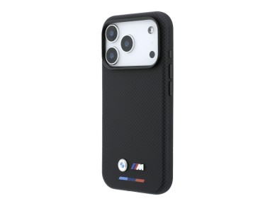 Funda BMW M Quadrille Kevlar Tricolor con logotipo metálico y MagSafe para iPhone 17 Pro Max / 18 Pr Funda BMW M Quadrille Kevlar Tricolor con logotipo metálico y MagSafe para iPhone 17 Pro Max / 18 Pr