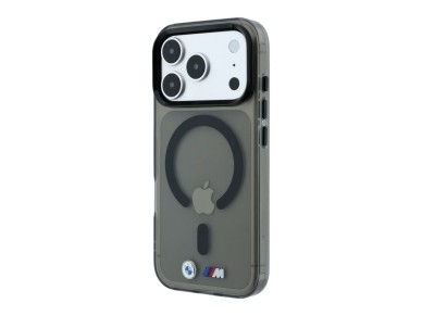BMW M IML Glossy Metal Logo & Trims MagSafe Case for iPhone 17 Pro / 18 Pro - Black BMW M IML Glossy Metal Logo & Trims MagSafe Case for iPhone 17 Pro / 18 Pro - Black