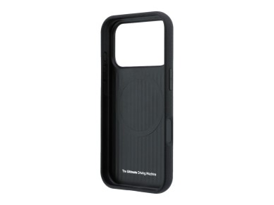 Capa MagSafe BMW M Quadrille Kevlar com estampado de linhas em antracite e tricolor para iPhone 17 P Capa MagSafe BMW M Quadrille Kevlar com estampado de linhas em antracite e tricolor para iPhone 17 P