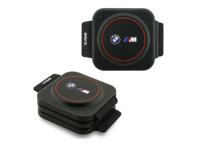 Carregador sem fios BMW M Qi2 15W com logótipo impresso 3 em 1 - Vermelho Carregador sem fios BMW M Qi2 15W com logótipo impresso 3 em 1 - Vermelho