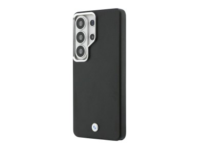 Capa MagSafe com logótipo metálico BMW para Samsung Galaxy S26 Ultra - Preta Capa MagSafe com logótipo metálico BMW para Samsung Galaxy S26 Ultra - Preta