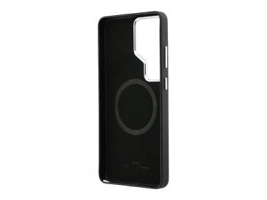 Capa MagSafe com logótipo metálico BMW para Samsung Galaxy S26 Ultra - Preta Capa MagSafe com logótipo metálico BMW para Samsung Galaxy S26 Ultra - Preta