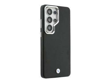 Capa MagSafe com logótipo metálico BMW para Samsung Galaxy S26 Ultra - Preta Capa MagSafe com logótipo metálico BMW para Samsung Galaxy S26 Ultra - Preta