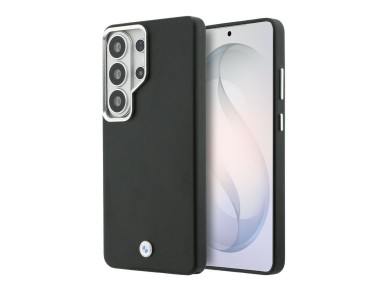 Capa MagSafe com logótipo metálico BMW para Samsung Galaxy S26 Ultra - Preta Capa MagSafe com logótipo metálico BMW para Samsung Galaxy S26 Ultra - Preta