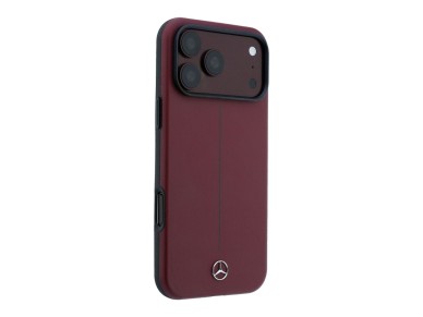 Funda semi envolvente de piel Mercedes Iconic Line MagSafe para iPhone 18 Pro Max / 17 Pro Max - col Funda semi envolvente de piel Mercedes Iconic Line MagSafe para iPhone 18 Pro Max / 17 Pro Max - col