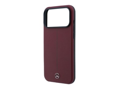 Funda semi envolvente de piel Mercedes Iconic Line MagSafe para iPhone 18 Pro Max / 17 Pro Max - col Funda semi envolvente de piel Mercedes Iconic Line MagSafe para iPhone 18 Pro Max / 17 Pro Max - col