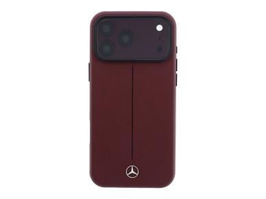 Funda semi envolvente de piel Mercedes Iconic Line MagSafe para iPhone 18 Pro Max / 17 Pro Max - col Funda semi envolvente de piel Mercedes Iconic Line MagSafe para iPhone 18 Pro Max / 17 Pro Max - col