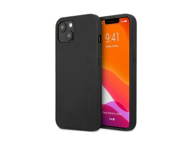 Mercedes AMG Leather Hot Stamped Case for iPhone 13 / 14 / 15 - Black Mercedes AMG Leather Hot Stamped Case for iPhone 13 / 14 / 15 - Black