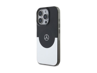 Mercedes Double Layer BiColor MagSafe case for iPhone 16 Pro Max - silver Mercedes Double Layer BiColor MagSafe case for iPhone 16 Pro Max - silver