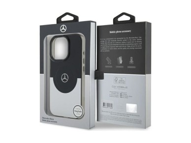Mercedes Double Layer BiColor MagSafe case for iPhone 16 Pro Max - silver Mercedes Double Layer BiColor MagSafe case for iPhone 16 Pro Max - silver