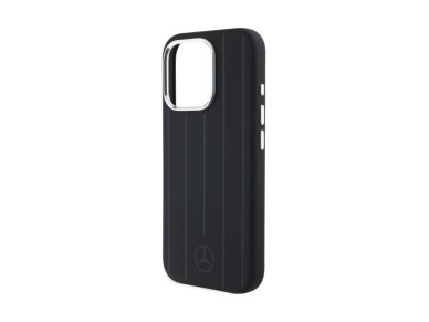 Capa MagSafe Mercedes em silicone com riscas verticais em tons sobre tons para iPhone 16 Pro Max - P Capa MagSafe Mercedes em silicone com riscas verticais em tons sobre tons para iPhone 16 Pro Max - P