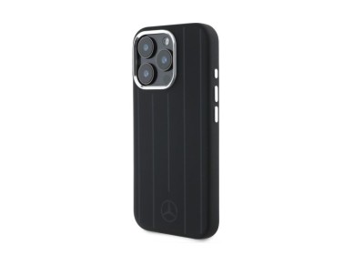 Capa MagSafe Mercedes em silicone com riscas verticais em tons sobre tons para iPhone 16 Pro Max - P Capa MagSafe Mercedes em silicone com riscas verticais em tons sobre tons para iPhone 16 Pro Max - P