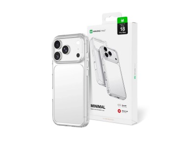 AmazingThing Minimal Drop Proof Case 3 Lens for iPhone 18 Pro Max - Clear AmazingThing Minimal Drop Proof Case 3 Lens for iPhone 18 Pro Max - Clear