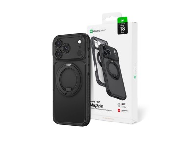 Funda AmazingThing Titan Pro Spin Lens para iPhone 18 Pro con anillo giratorio y soporte para cordón Funda AmazingThing Titan Pro Spin Lens para iPhone 18 Pro con anillo giratorio y soporte para cordón