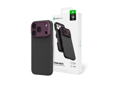 AmazingThing Titan Max Lens Case for iPhone 18 Pro in Aramid Fiber with Camera Cover, Compatible wit AmazingThing Titan Max Lens Case for iPhone 18 Pro in Aramid Fiber with Camera Cover, Compatible wit
