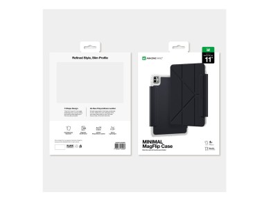 AmazingThing Minimal Mag Case for iPad Pro M5 11" - Black AmazingThing Minimal Mag Case for iPad Pro M5 11" - Black