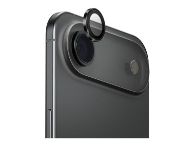 Uniq Optix Aluminum Camera Lens Protector for iPhone Air with Applicator - Black Uniq Optix Aluminum Camera Lens Protector for iPhone Air with Applicator - Black