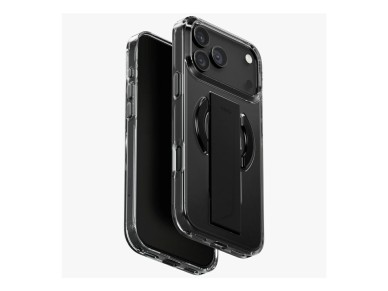 Capa Uniq Heldro Air para iPhone 17 Pro Max com carregamento Magclick - Preta Capa Uniq Heldro Air para iPhone 17 Pro Max com carregamento Magclick - Preta