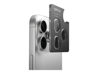 Uniq Optix Aluminum Camera Lens Protector for iPhone Air with Applicator - Blue Uniq Optix Aluminum Camera Lens Protector for iPhone Air with Applicator - Blue