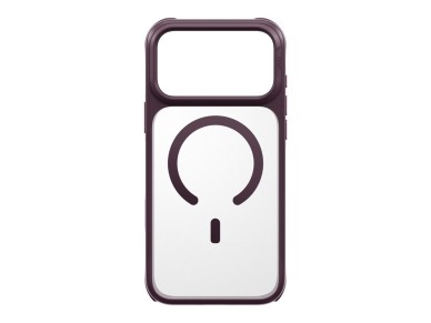 Capa de carregamento Uniq Veren Magclick para iPhone 18 Pro Max/17 Pro Max - bordeaux