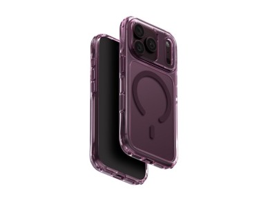 Uniq LifePro Xtreme Magclick Charging Case for iPhone 18 Pro / 17 Pro - Transparent Burgundy Uniq LifePro Xtreme Magclick Charging Case for iPhone 18 Pro / 17 Pro - Transparent Burgundy