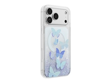 Capa magnética com carregamento Uniq Coehl Aria para iPhone 18 Pro Max/17 Pro Max - Azul Capa magnética com carregamento Uniq Coehl Aria para iPhone 18 Pro Max/17 Pro Max - Azul