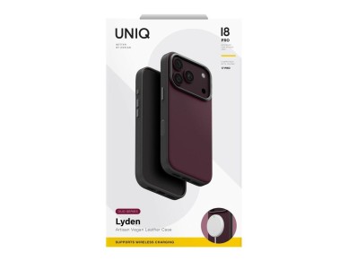Uniq Lyden DS Magclick Charging Case for iPhone 18 Pro / 17 Pro - Burgundy Uniq Lyden DS Magclick Charging Case for iPhone 18 Pro / 17 Pro - Burgundy