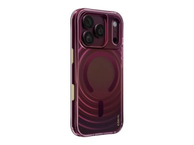 Funda de carga magnética Uniq Coehl Vela para iPhone 18 Pro / 17 Pro - Granate Funda de carga magnética Uniq Coehl Vela para iPhone 18 Pro / 17 Pro - Granate
