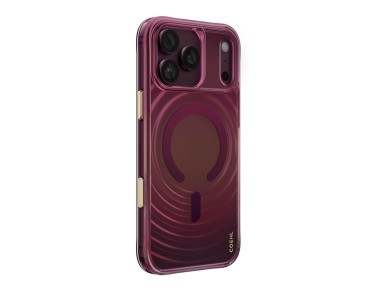Uniq Coehl Vela Magnetic Charging Case for iPhone 18 Pro Max / 17 Pro Max - Burgundy