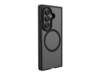 Capa de carregamento Uniq Veren AF Magclick para Samsung Galaxy Z Fold 8 Ultra - Preta Capa de carregamento Uniq Veren AF Magclick para Samsung Galaxy Z Fold 8 Ultra - Preta