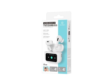 Auriculares Bluetooth Techancy KP2716 TWS, Bluetooth 5.4, HiFi, cancelaci�n activa y electr�nica de 