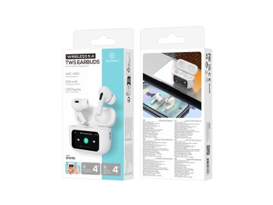 Auriculares Bluetooth Techancy KP2716 TWS, Bluetooth 5.4, HiFi, cancelaci�n activa y electr�nica de 