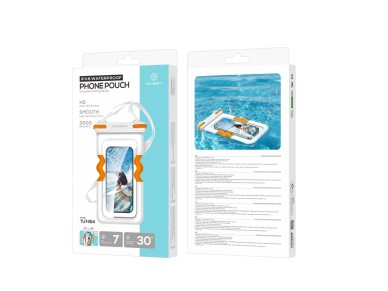 Bolsa Impermeavel Insuflavel para Telemovel Techancy TU7454, 7 Polegadas, IPX8, Ate 30m, Flutuante, Bolsa Impermeavel Insuflavel para Telemovel Techancy TU7454, 7 Polegadas, IPX8, Ate 30m, Flutuante,
