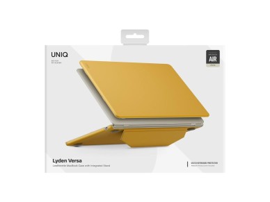 Capa Uniq Lyden Versa para MacBook Air 13" 2022 / 2024 / 2025 / 2026 - Amarela Capa Uniq Lyden Versa para MacBook Air 13" 2022 / 2024 / 2025 / 2026 - Amarela