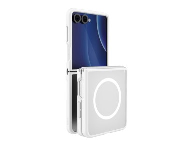 Uniq Veren AF Magclick Charging Case for Samsung Galaxy Z Flip 8 - White Uniq Veren AF Magclick Charging Case for Samsung Galaxy Z Flip 8 - White