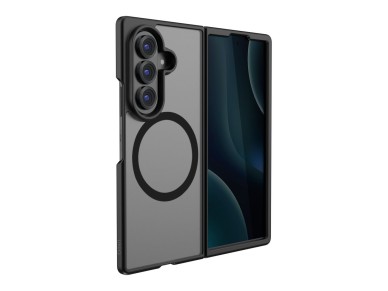 Capa de carregamento Uniq Veren AF Magclick para Samsung Galaxy Z Fold 8 Ultra - Preta Capa de carregamento Uniq Veren AF Magclick para Samsung Galaxy Z Fold 8 Ultra - Preta