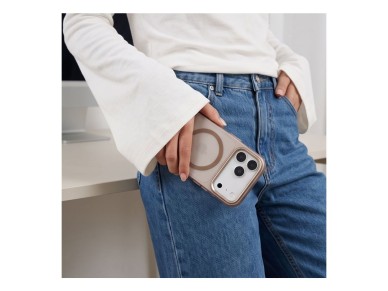 Capa Tech-Protect MagZero MagSafe para iPhone 17 Pro Max / 18 Pro Max - Castanho Mate Capa Tech-Protect MagZero MagSafe para iPhone 17 Pro Max / 18 Pro Max - Castanho Mate